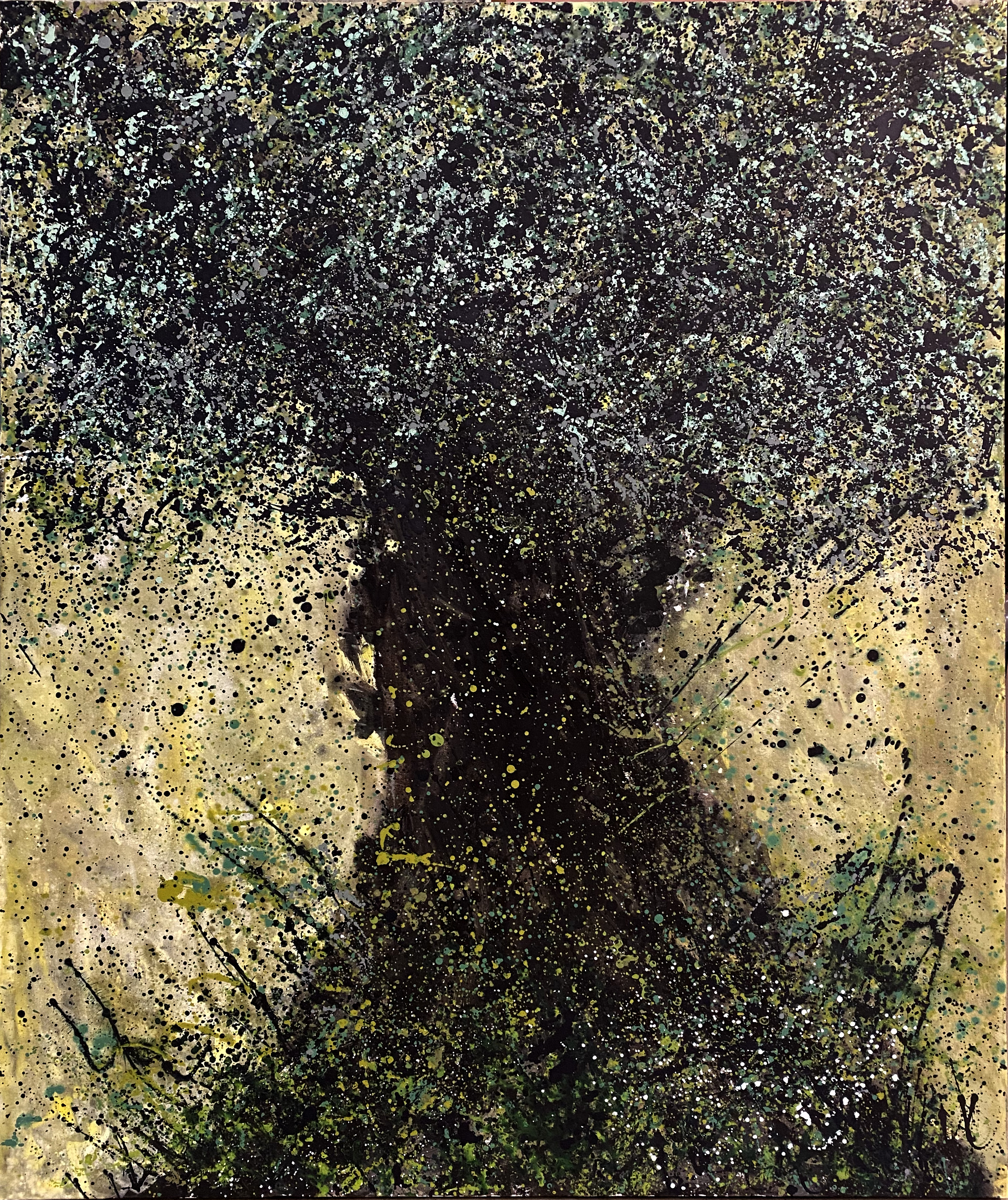 acrilico su tela 120 x 100 cm